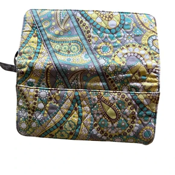 Vera Bradley Paisley‎ Garden passport Clutch Credit Card Organizer magnetic - Picture 5 of 6